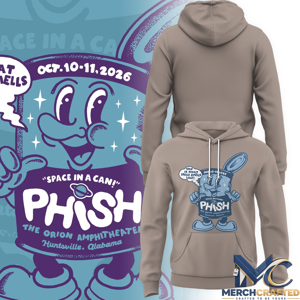 Phish Huntsville 26 Event at Huntsville Alabama Hoodie
