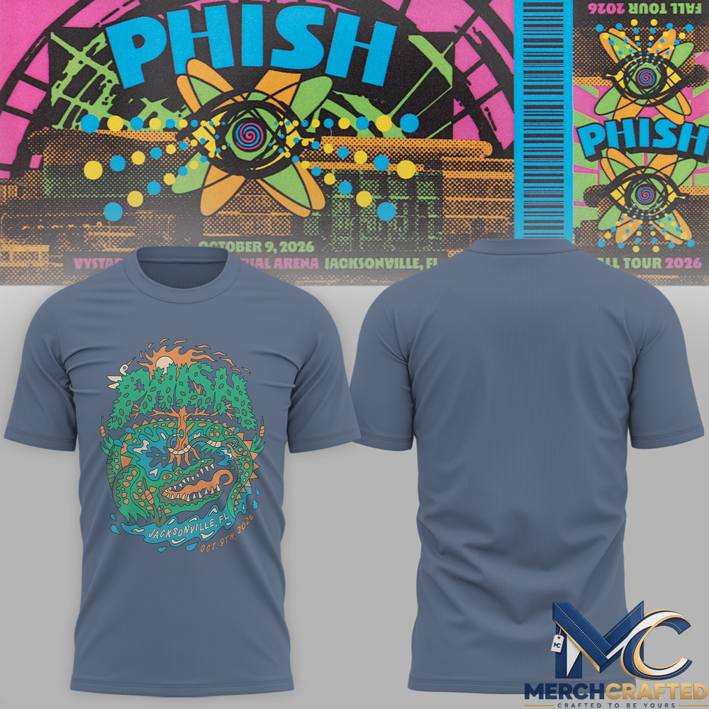 Phish Jacksonville 26 Event at Jacksonville FL T Shirt