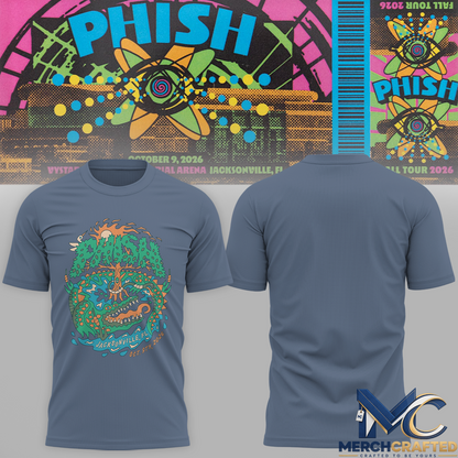 Phish Jacksonville 26 Event at Jacksonville FL T Shirt