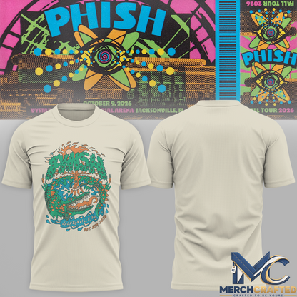 Phish Jacksonville 26 Event at Jacksonville FL T Shirt
