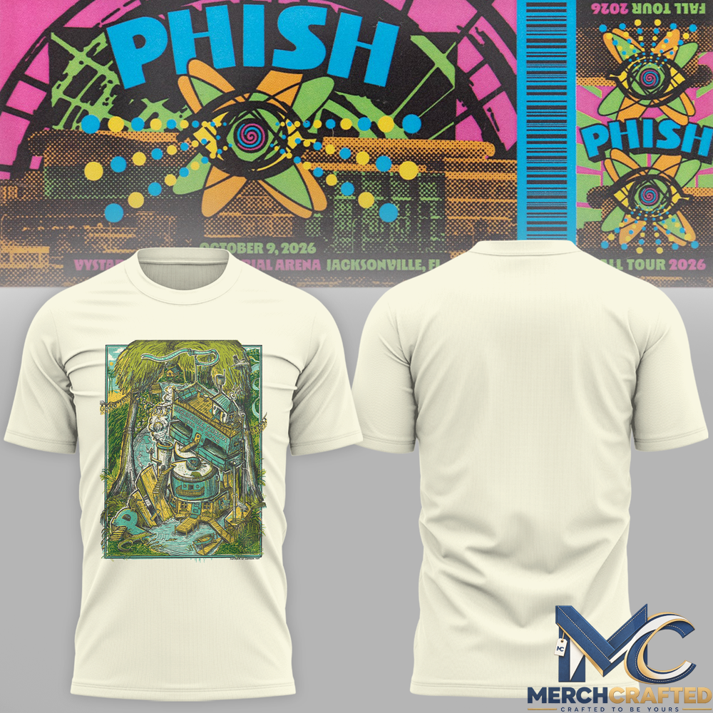 Phish Jacksonville 26 Event at Jacksonville FL T Shirt