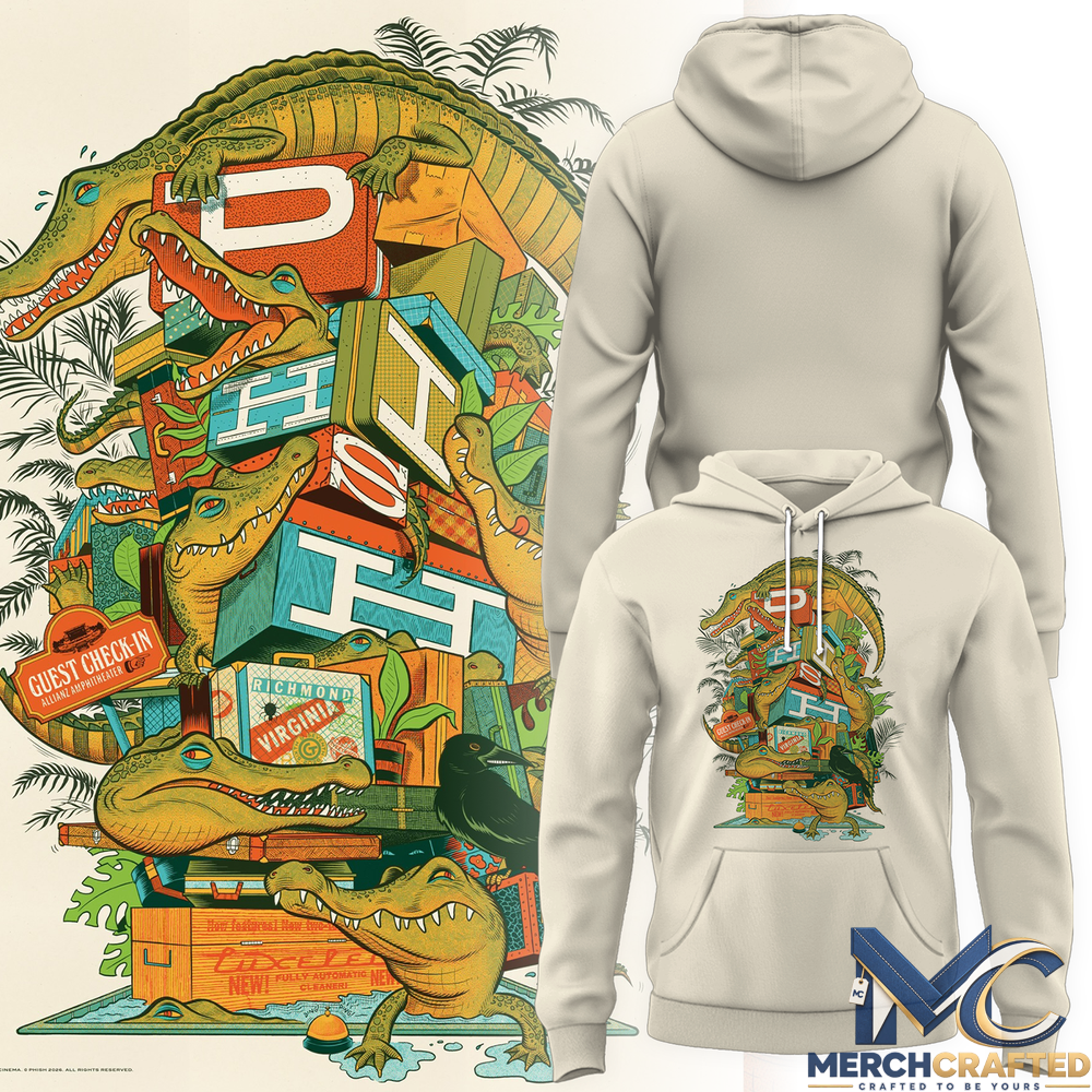 Phish Richmond Fall 26 Event at Richmond VA Hoodie