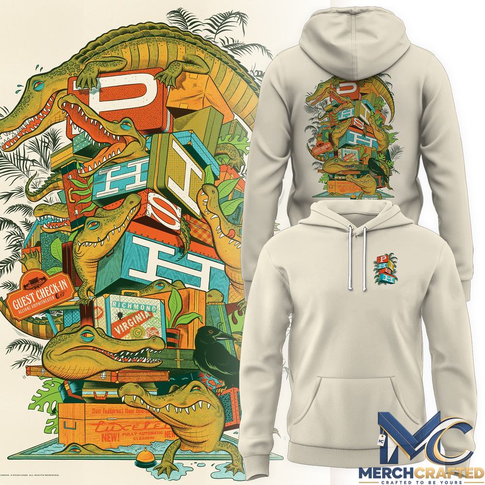 Phish Richmond Fall 26 Event at Richmond VA Hoodie