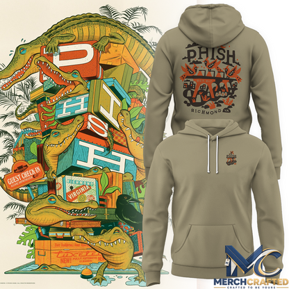 Phish Richmond Fall 26 Event at Richmond VA Hoodie