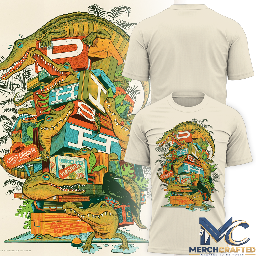 Phish Richmond Fall 26 Event at Richmond VA T Shirt