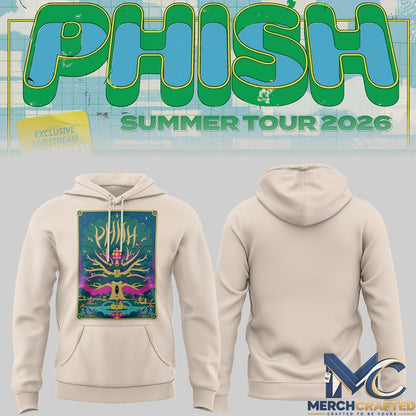 Phish Summer Tour 2026 in Raleigh NC Hoodie