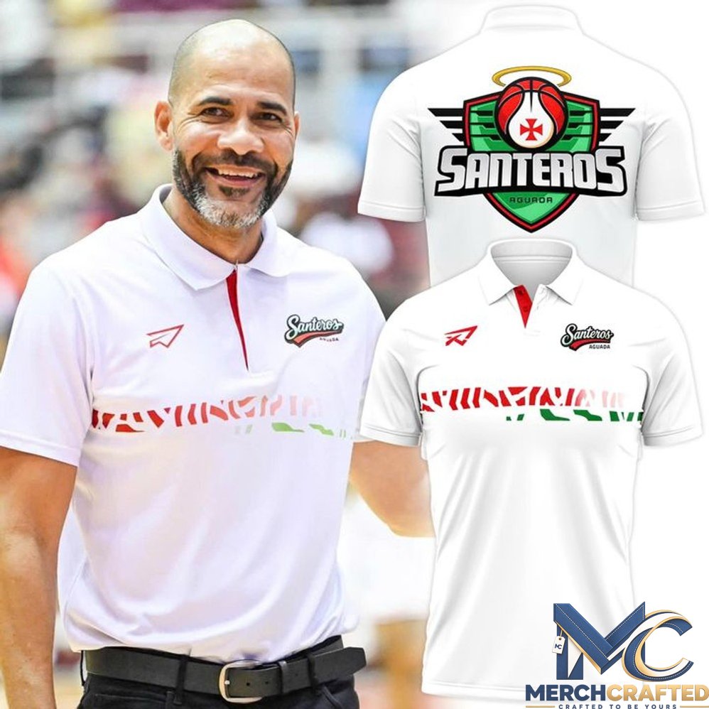 Polo Santeros de Aguada Blanco – Diseño Deportivo Premium para Verdaderos Fanáticos