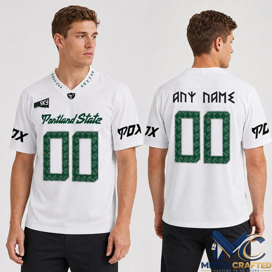 Portland State Vikings Battle Axe 2026 Football Jersey