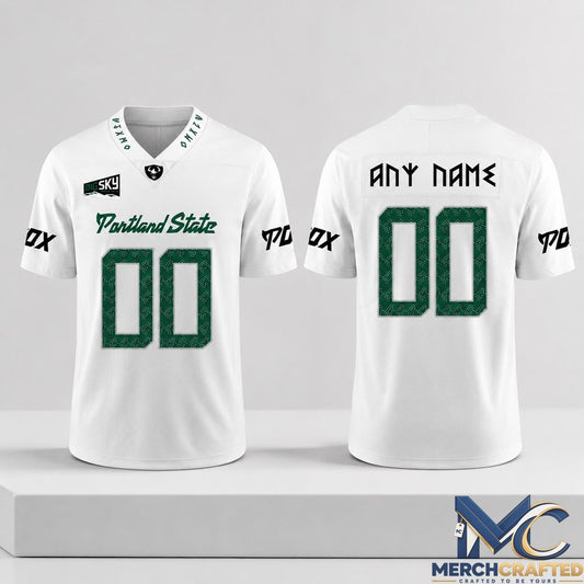 Portland State Vikings Battle Axe 2026 Football Jersey