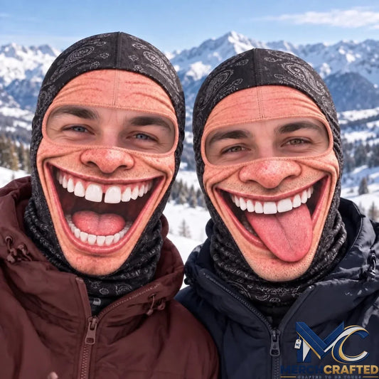 Powder To The People Personalized Funny Ski Mask