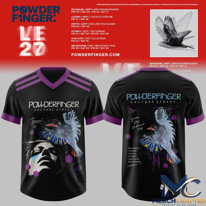 Powderfinger Live 27 Tour Football Jersey