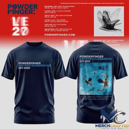 Powderfinger We 27 Tour Football Jersey