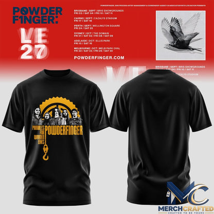 Powderfinger We 27 Tour Football Jersey
