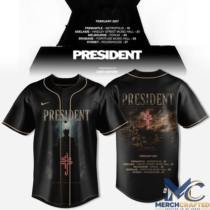 President - Australian Campaign 2027 Baseball Jersey