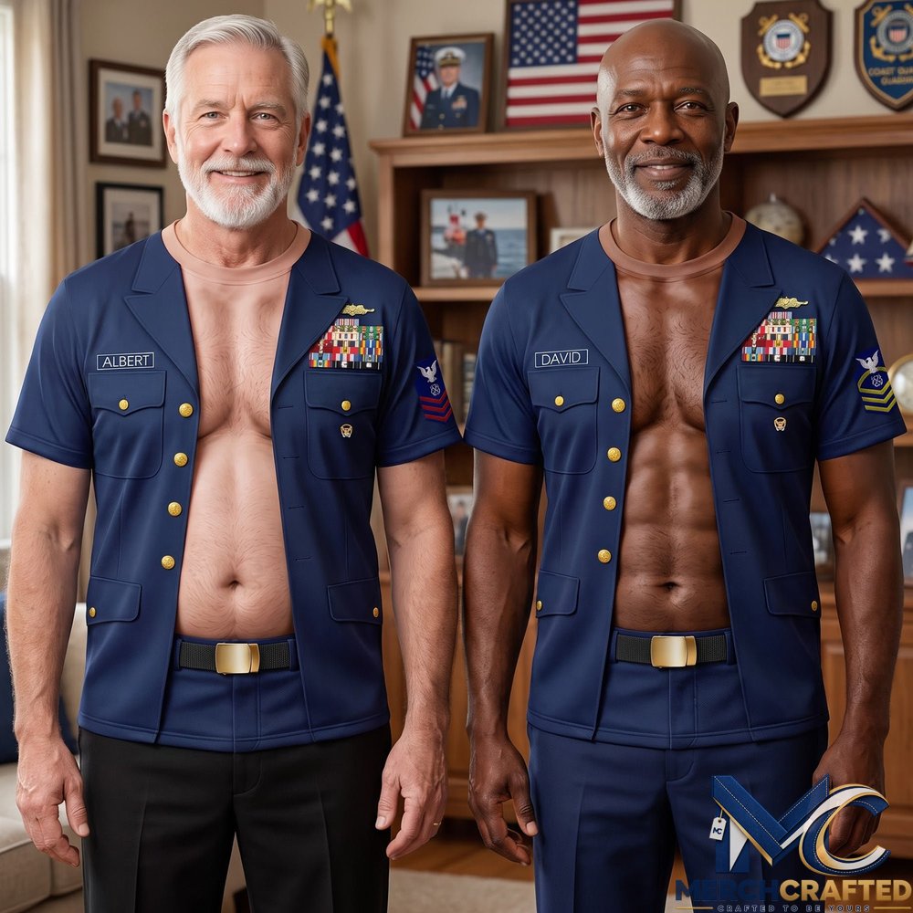 Proud Coastal Service Military Shirt – Personalized Gifts For Veterans