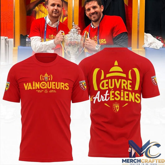 RC Lens Vainqueurs Coupe De France 2026 Shirt