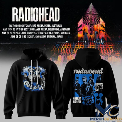 Radiohead- Australia Tour 2027 Hoodie