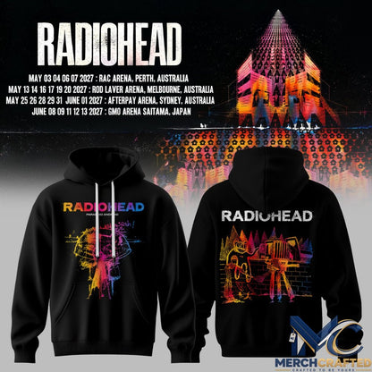 Radiohead- Australia Tour 2027 Hoodie