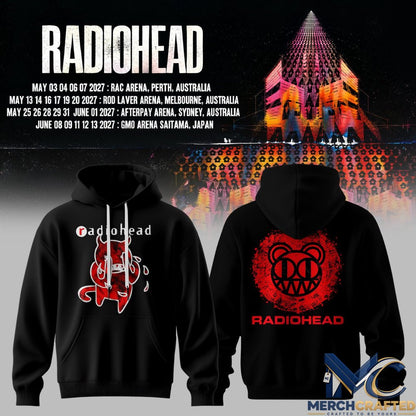 Radiohead- Australia Tour 2027 Hoodie