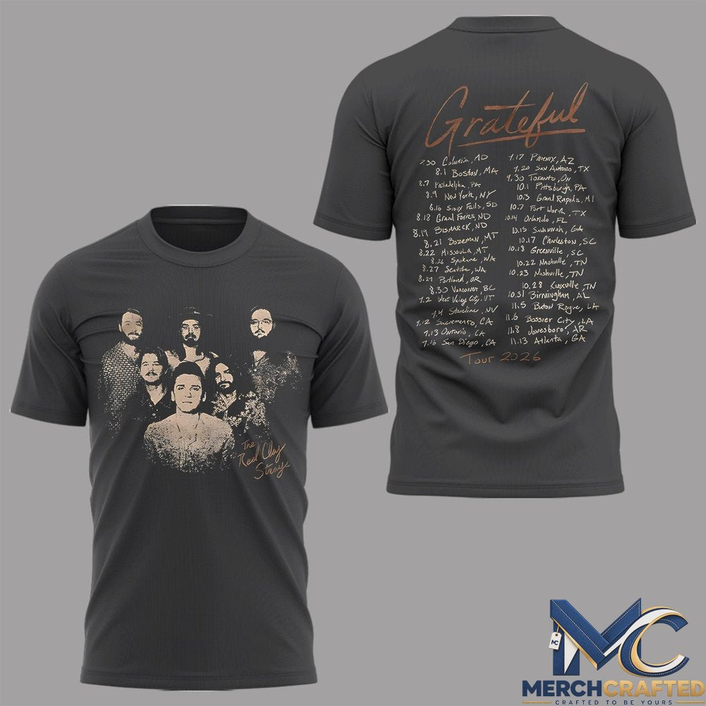 Red Clay Strays The Grateful Tour T-Shirt