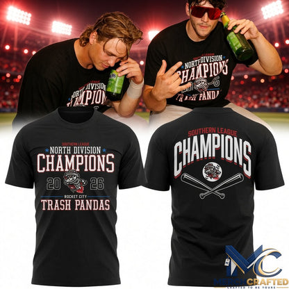 Rocket City Trash Pandas Champions Tee 2026