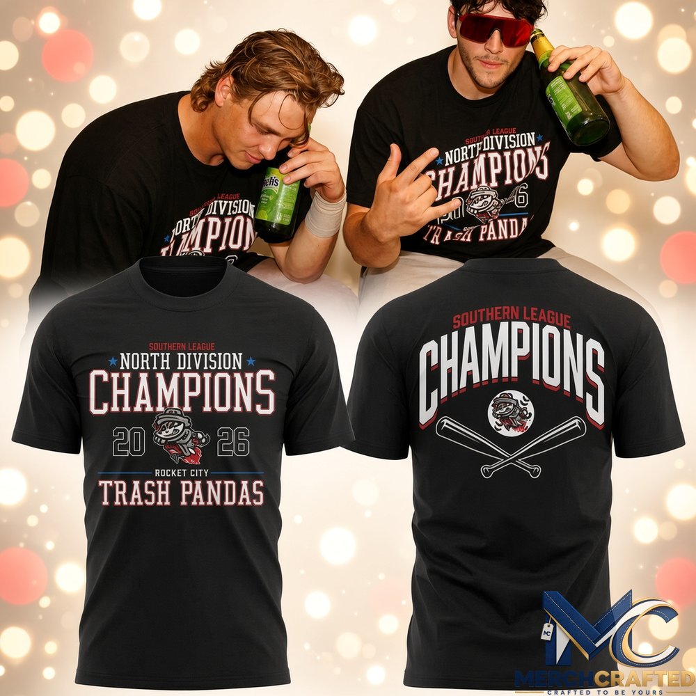 Rocket City Trash Pandas Champions Tee 2026