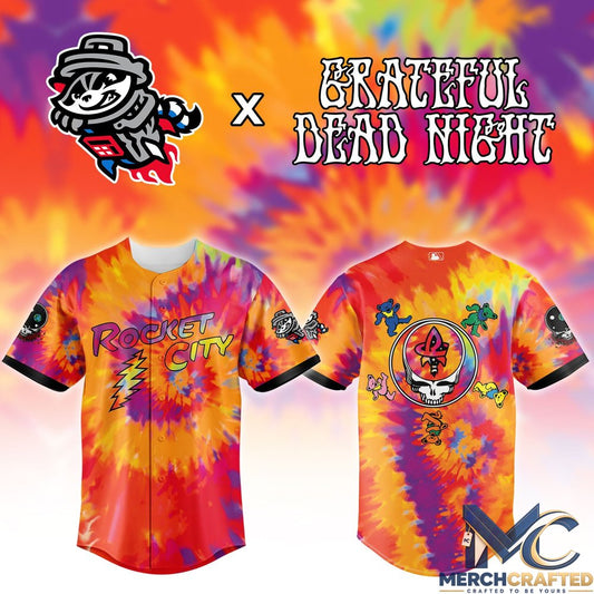 Rocket City Trash Pandas Grateful Dead Night Limited Jersey