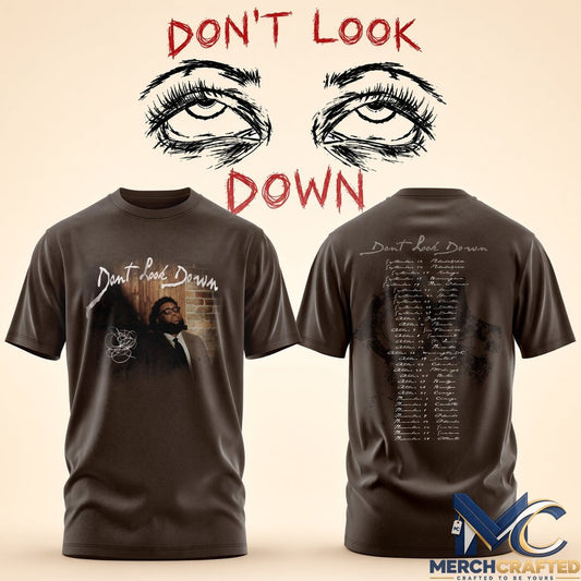 Rod Wave Don't Look Down Tour 2026 Graphic Shirt Vintage Concert Tee