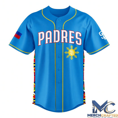 San Diego Padres x Filipino Heritage Night 2026 Baseball Jersey