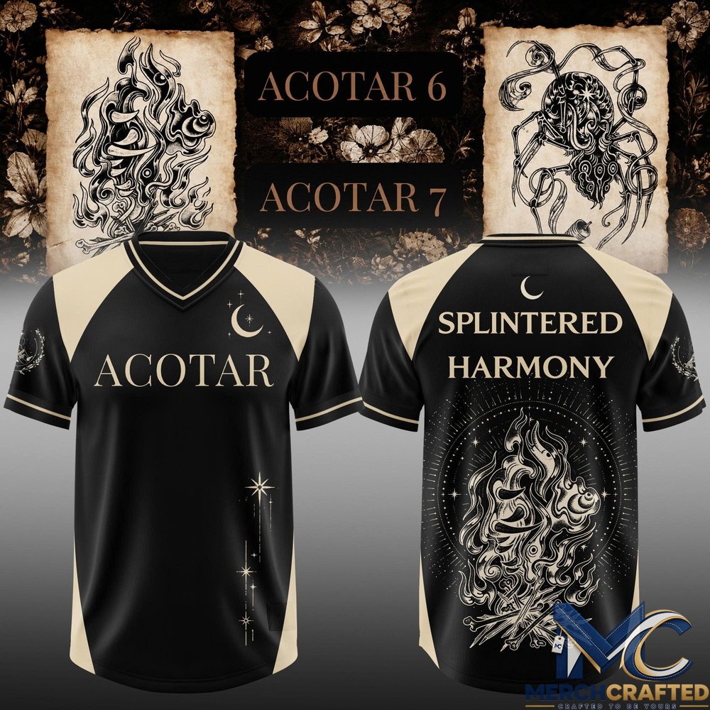 Sarah J. Maas Splintered Harmony Football Jersey