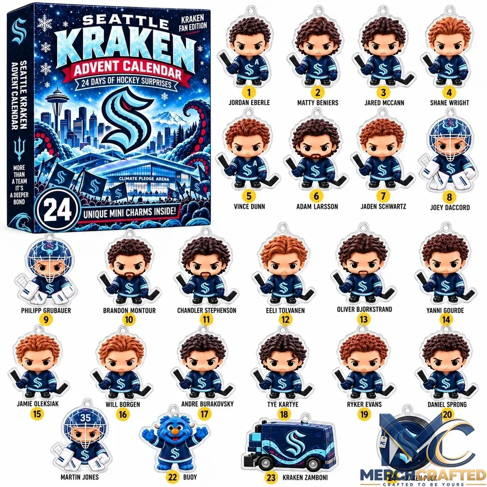 Seattle Kraken Christmas 2026 Limited Edition Advent Calendar