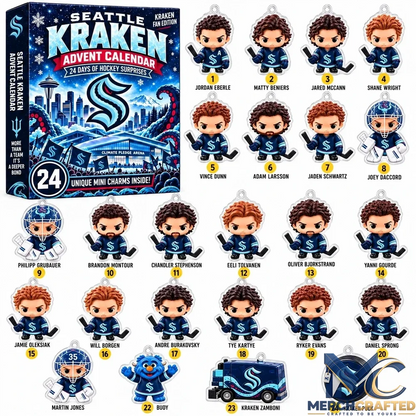 Seattle Kraken Christmas 2026 Limited Edition Advent Calendar
