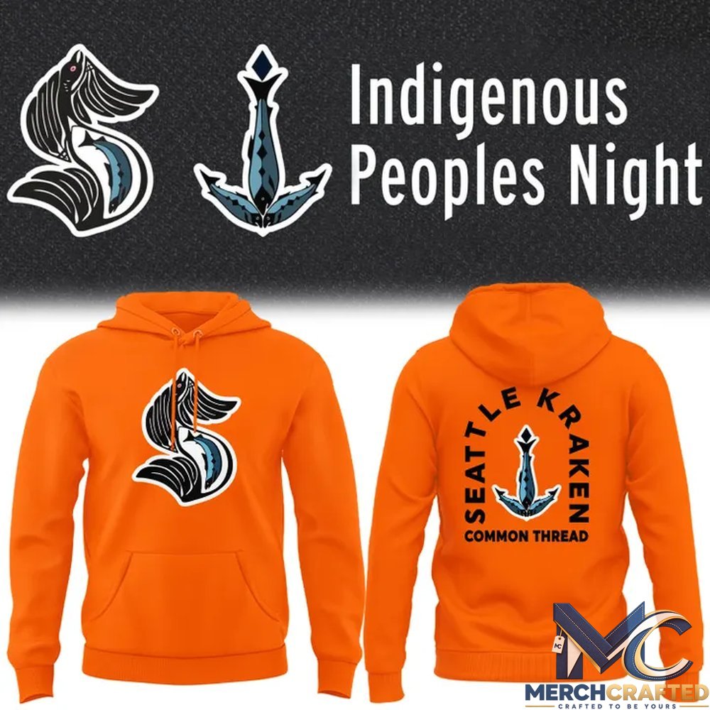 Seattle Kraken Indigenous Peoples Night 2026 Hoodie