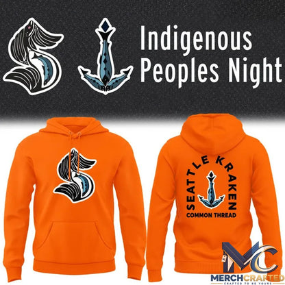 Seattle Kraken Indigenous Peoples Night 2026 Hoodie