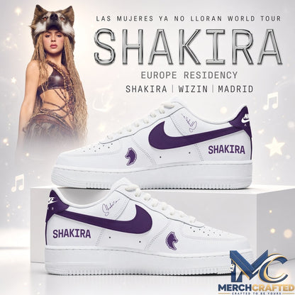 Shakira She Wolf Custom AF1 Shoes