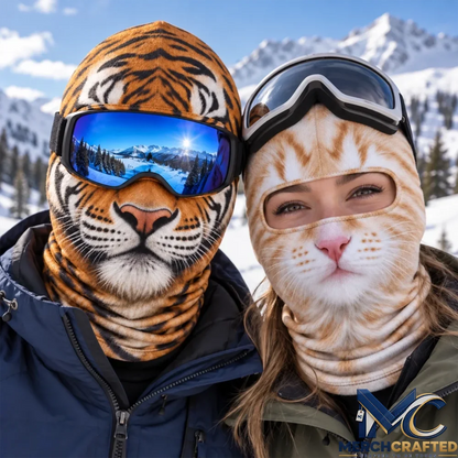 Ski Happens Personalized Funny Ski Mask