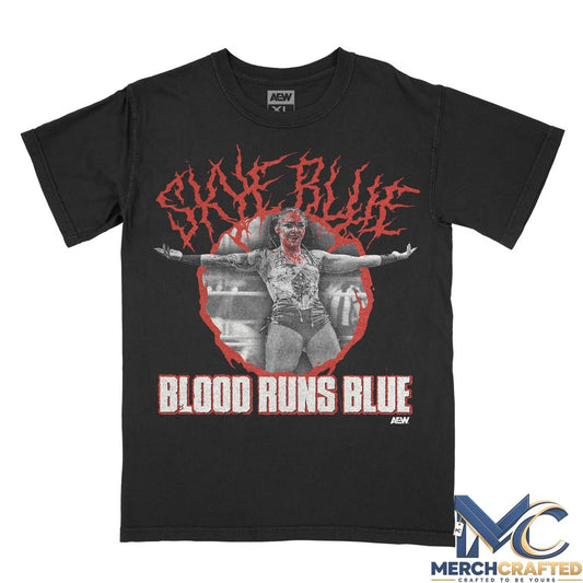 Skye Blue - Blood Runs Blue T-Shirt