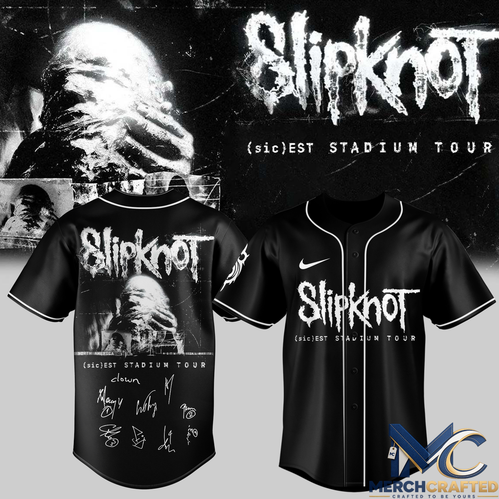 Slipknot Sicest Stadium Tour Baseball Jersey