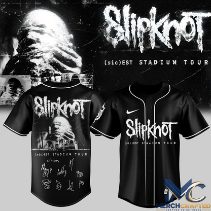 Slipknot Sicest Stadium Tour Baseball Jersey