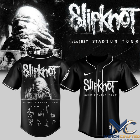 Slipknot Sicest Stadium Tour Baseball Jersey