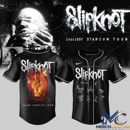Slipknot Sicest Stadium Tour Baseball Jersey