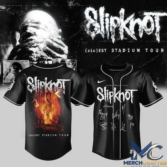 Slipknot Sicest Stadium Tour Baseball Jersey