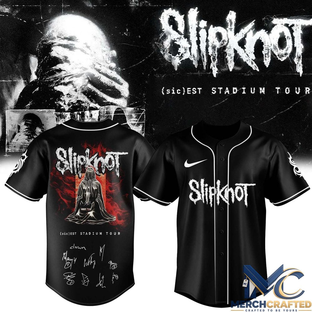 Slipknot Sicest Stadium Tour Baseball Jersey