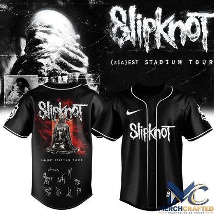 Slipknot Sicest Stadium Tour Baseball Jersey