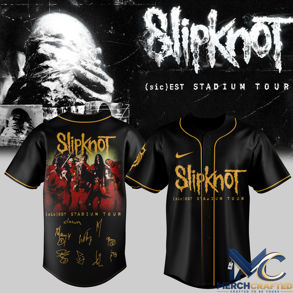 Slipknot Sicest Stadium Tour Baseball Jersey