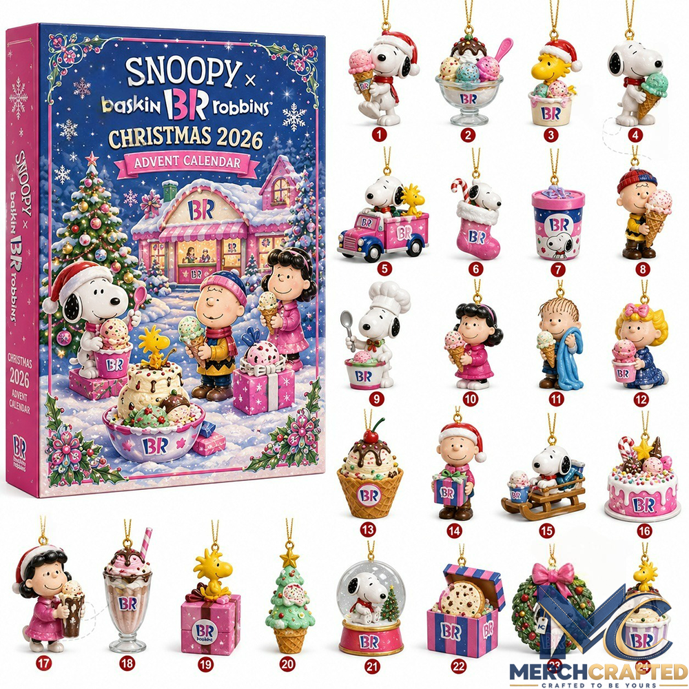 Snoopy x Baskin Robbins Christmas Advent Calendar 2026
