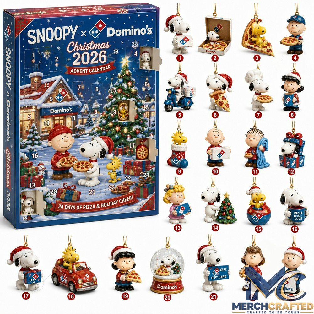 Snoopy x Domino's Pizza Christmas Advent Calendar 2026