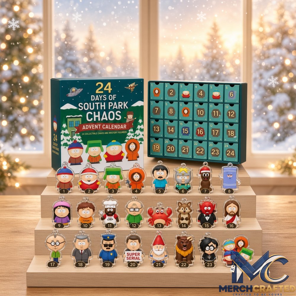 South Park 24 Days of Christmas Chaos 2026 Advent Calendar Figure Set