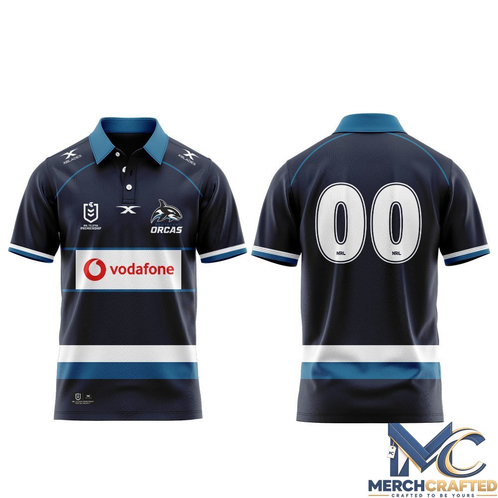Southern Orcas join the NRL As The 20th Team Customized Limited Polo Shirt