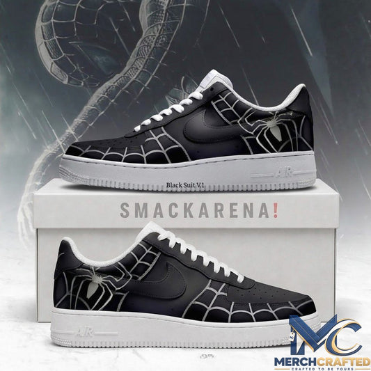 Spider Man Black Suit Low Top Shoes
